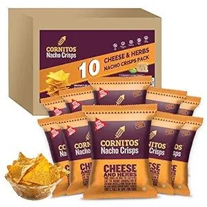 Cornitos Cheese and Herbs Nacho Crisps 55 Grams