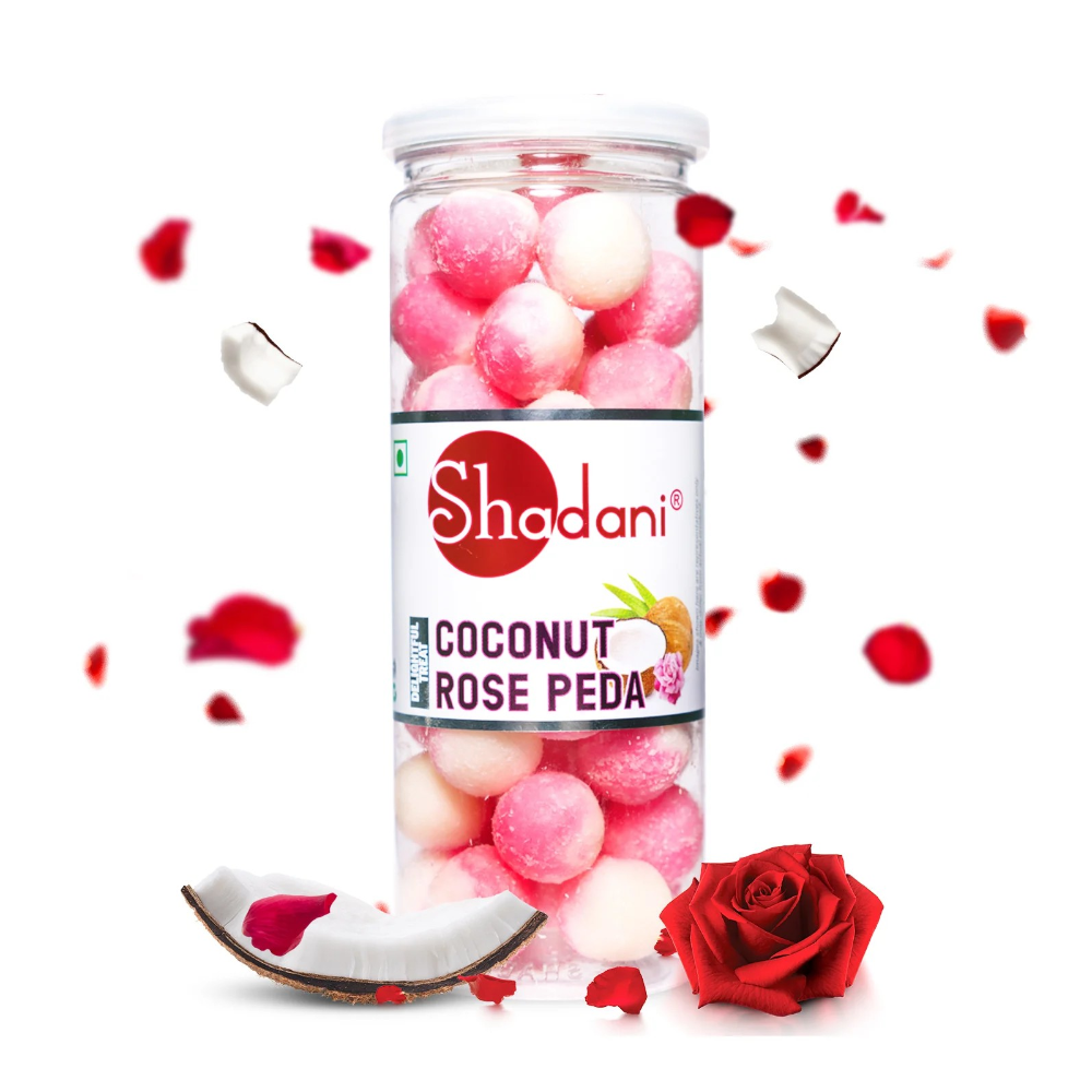 Shadani Coconut Rose Peda